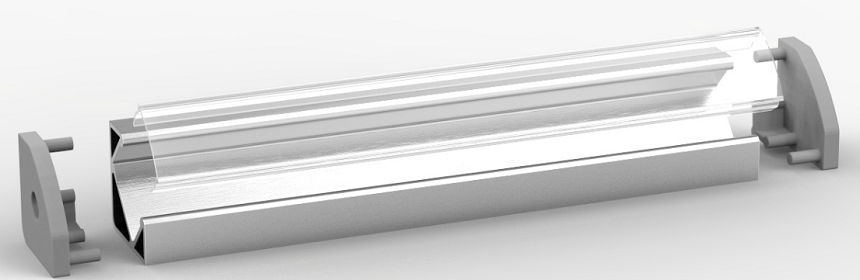 profil aluminiowy do led kątowy nawierzchniowy