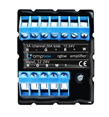Blebox ampBox – Czterokanałowy wzmacniacz LED 12-24V